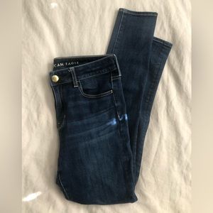 American Eagle high waisted jeggings- size 8
